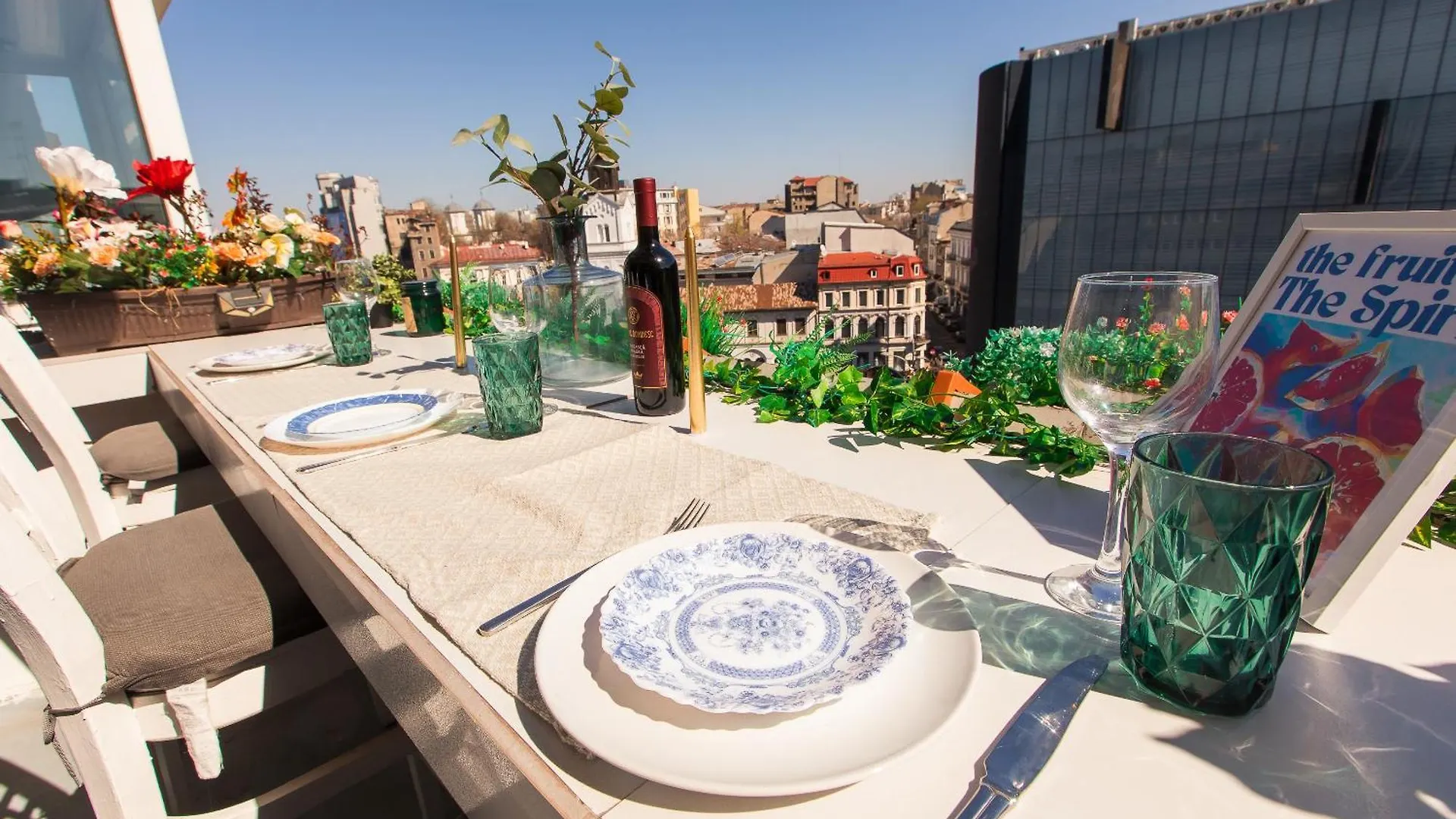 Old Town Apartment With Amazing View From The Balcony Bucharest